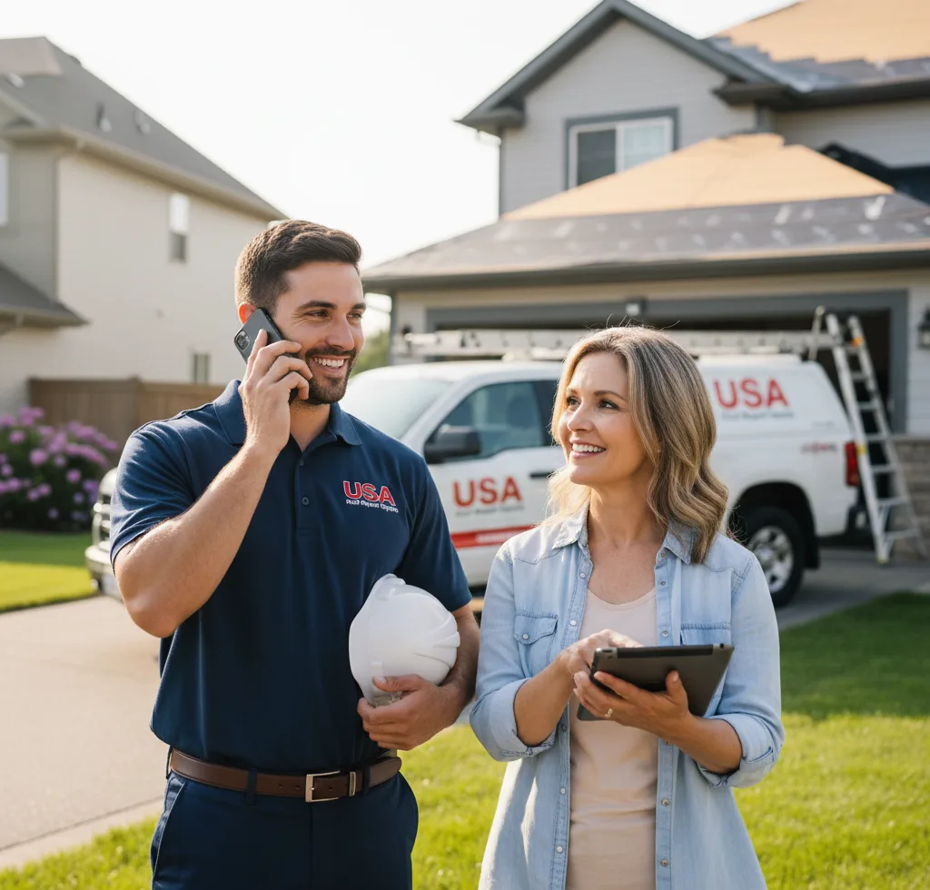 USA Roof Repair Experts customer support in Elliottsburg
